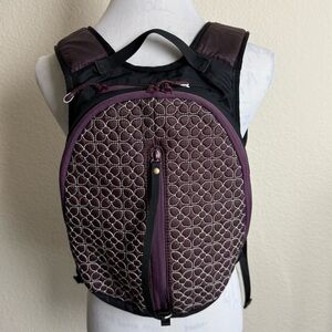 Sherpani Access LE Backpack Burgundy Small‎ Nylon Quilted Handbag Rucksack